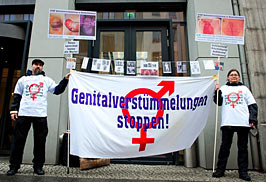 Genitalverstümmelungen stoppen!